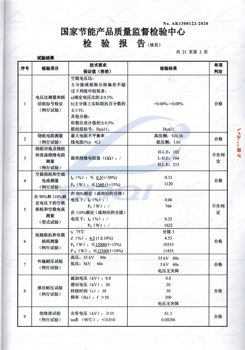 高低压试验报告-S11-1250绥芬河绥芬河绥芬河油浸式变压器-2.jpg